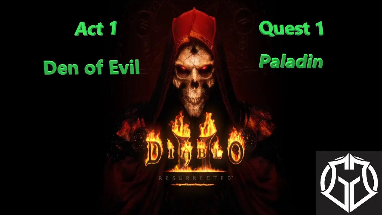 Diablo 2 Resurrected - Walkthrough - Den of Evil - Act 1 Quest 1 - (ep1)