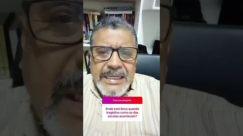 #shorts Pergunta: Pastor, onde está Deus quando tragédias acontecem??