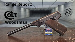 Range Report: Colt Woodsman (First Series Target Model) - Better than modern .22lr target pistols?