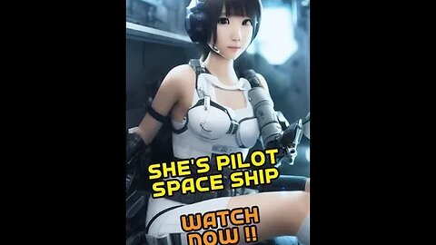 SHE'S PILOT SPACE SHIP, ( AI ART, AI GENERATORS ) @MIX_IMAGI