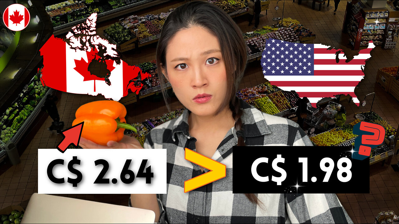 Why are groceries in Canada more expensive?🥩🍍💰