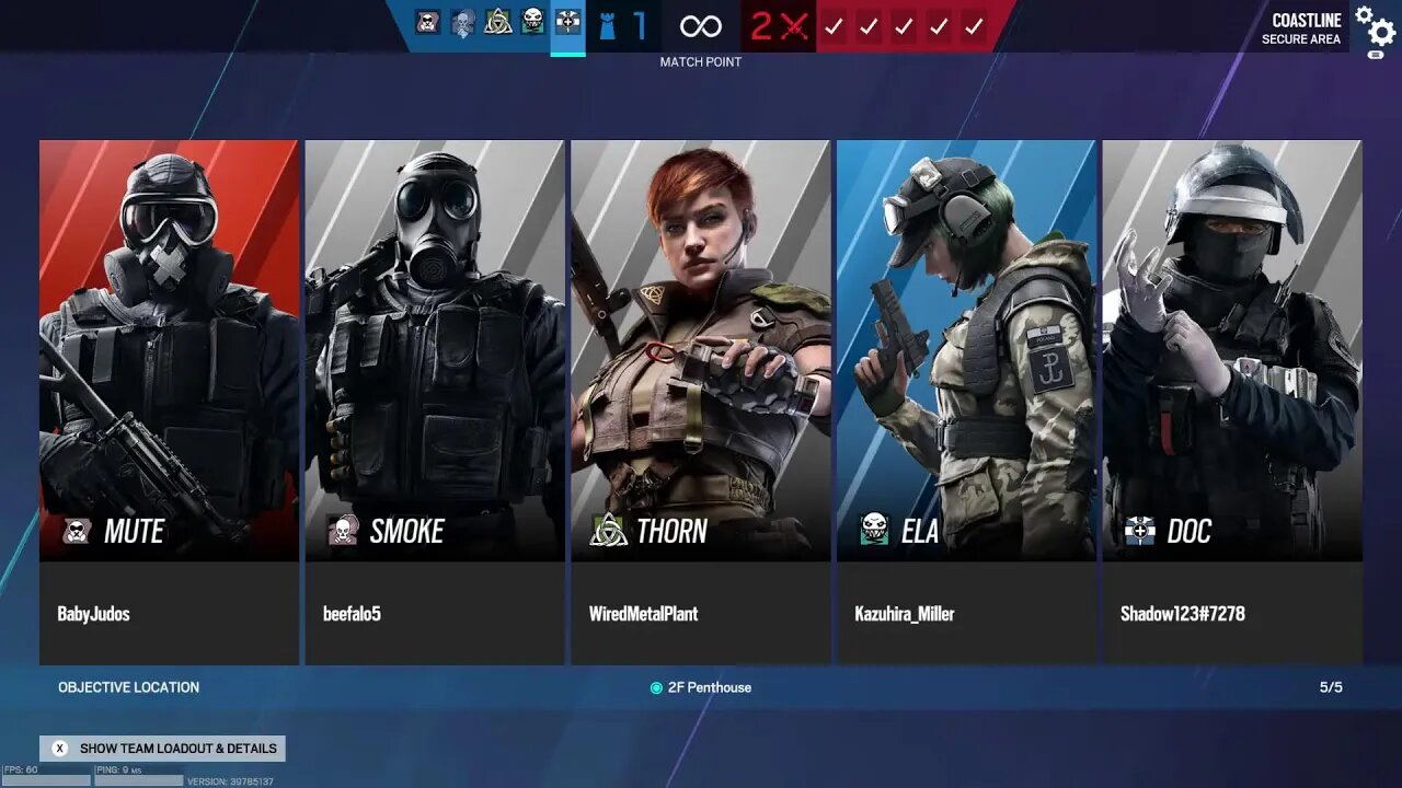 Shadow Gaming playing Tom Clancy's Rainbow Six Siege