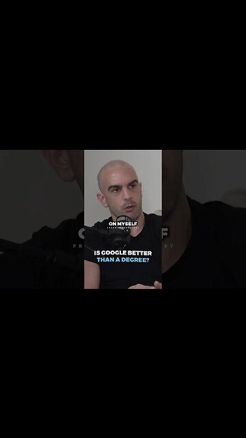 Is GOOGLE better than having a degree ?