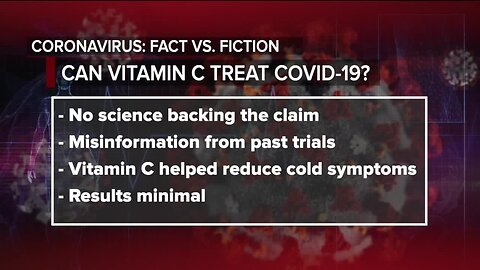 Ask Dr. Nandi: Fact check: Could taking vitamin C cure or prevent COVID-19?