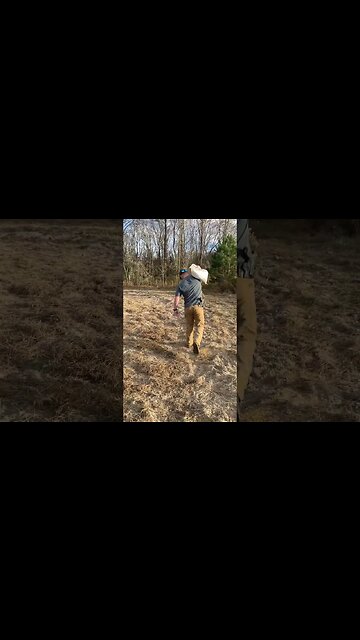 Man gets hit by hog turd!