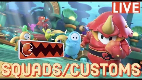 Fortnite/Fall Guys Livestream- CUSTOMS/SQUADS with Viewers | Session #103