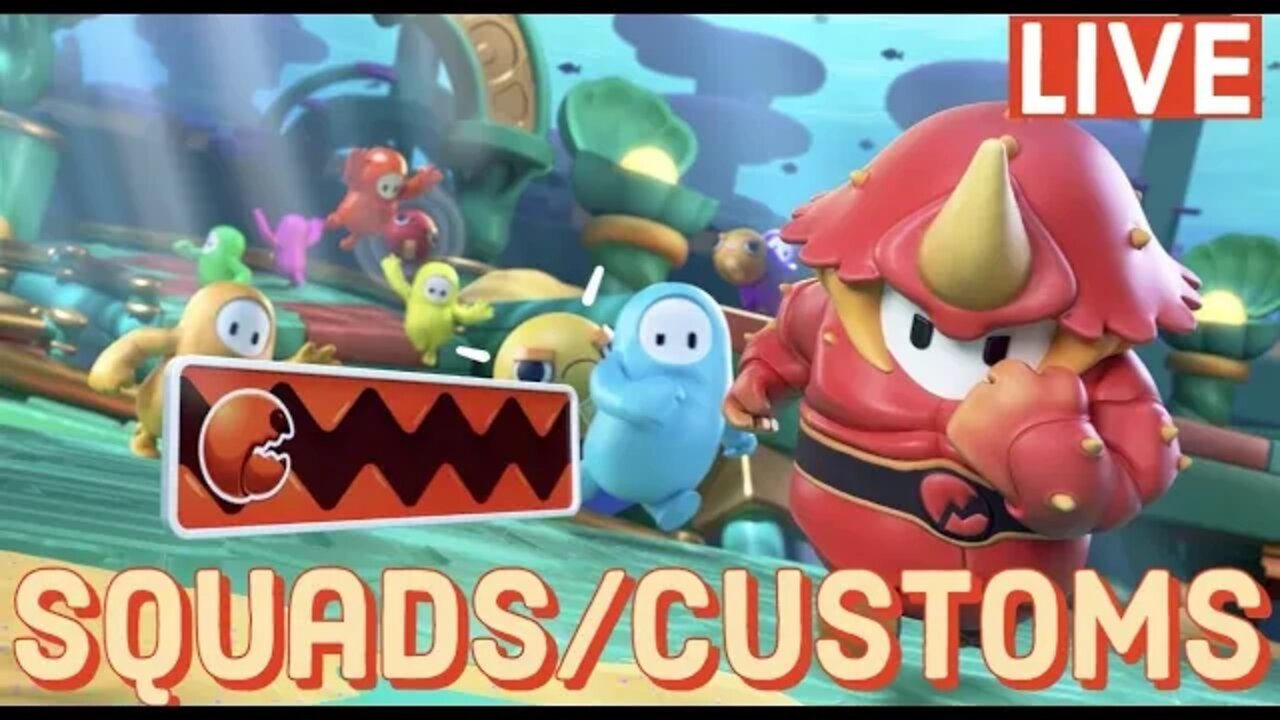 Fortnite/Fall Guys Livestream- CUSTOMS/SQUADS with Viewers | Session #103