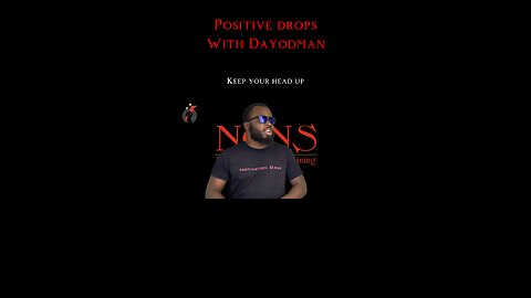 Keep Your Head Up #dayodman #motivation #eeyayyahh #motivationalspeaker #head