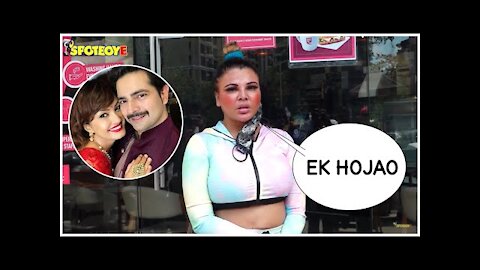 Rakhi Sawant Urges Nisha Rawal & Karan Mehra To Resolve Their Problems