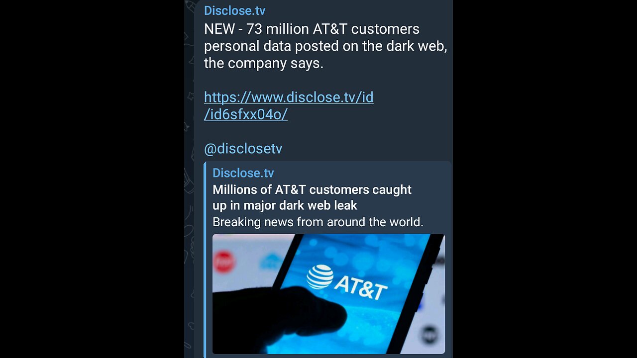 News Shorts: AT&T Got Hacked