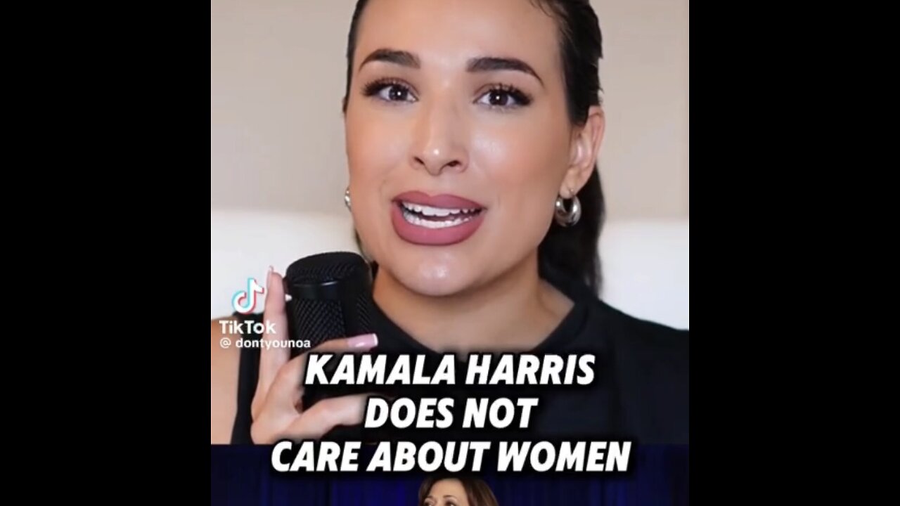 Captioned - Kamala Harris doesn’t care about women