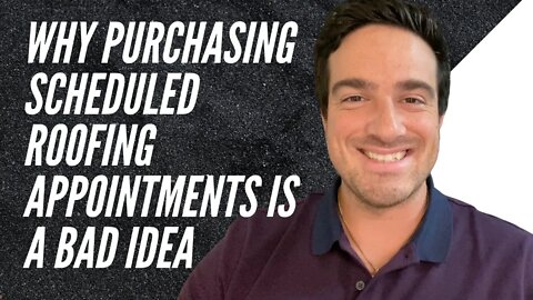 Why Purchasing Scheduled Contractor Appointments Is a Bad Idea