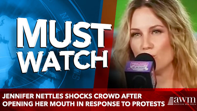 Jennifer Nettles Shocks Crowd After Opening Her Mouth In Response To Protests