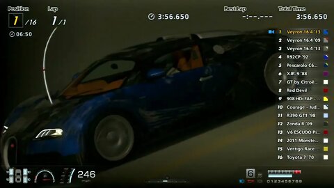 Gran Turismo 6 Like the Wind! Crashes, Fails, Spins, and Collisions with the Bugatti Veyron Part 160