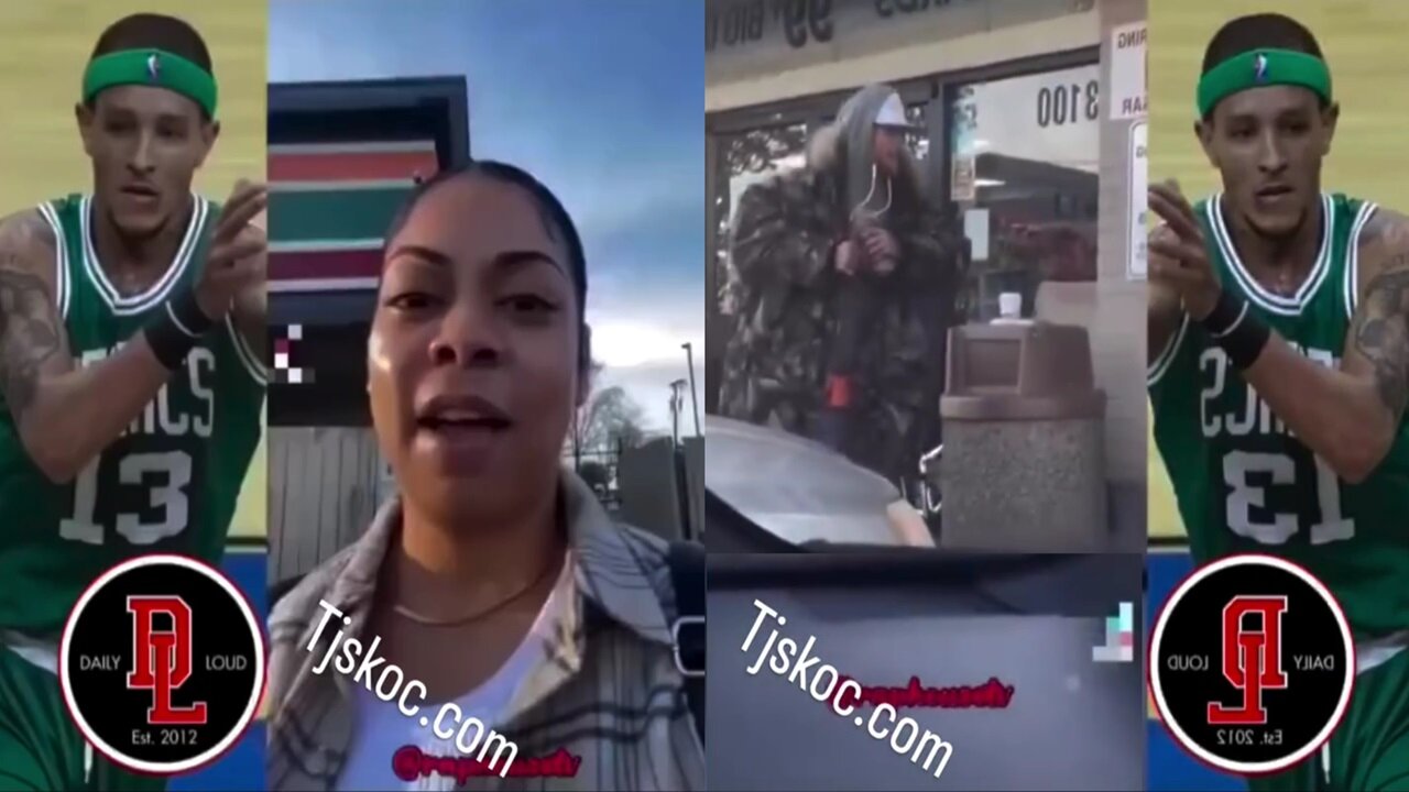 Black Woman Gleefully Reports Seeing Delonte West At 7 11 Having A Mental Break Down!