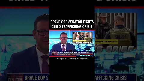 Brave GOP Senator Fights Child Trafficking Crisis