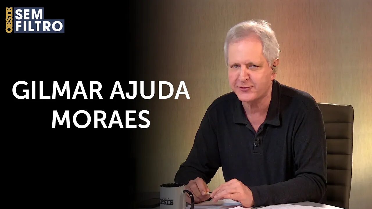 Augusto Nunes: ‘Gilmar Mendes está agindo como ajudante de Alexandre de Moraes?’ | #osf