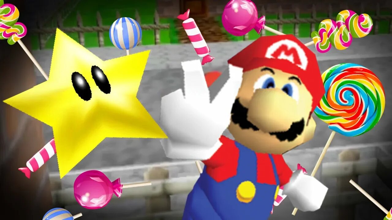 Mario Goes Trick or Treating - A very wholesome Super Mario 64 Rom Hack