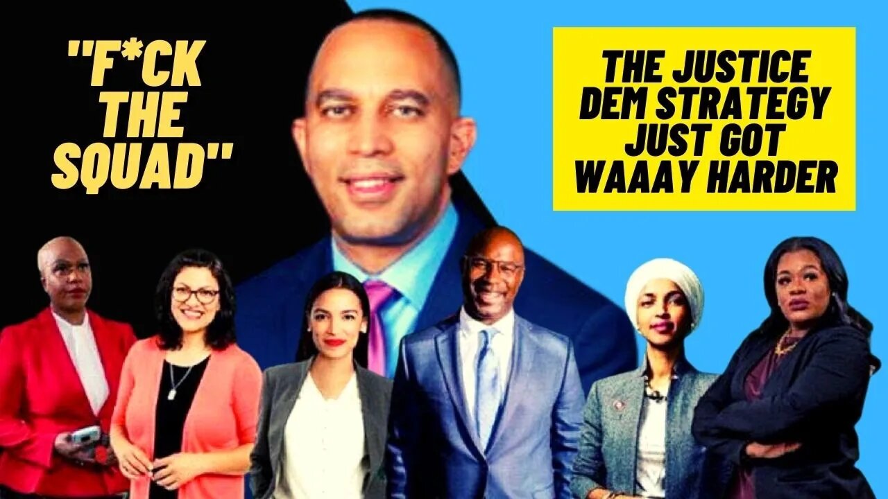 The Squad & Progressive Democrats are F*&%ED | Hakeem Jeffries THE HOUSE NEGRO takes THE HOUSE