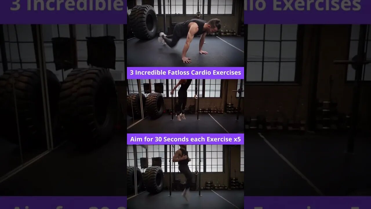 3 Incredible Fatloss Cardio Exercises.