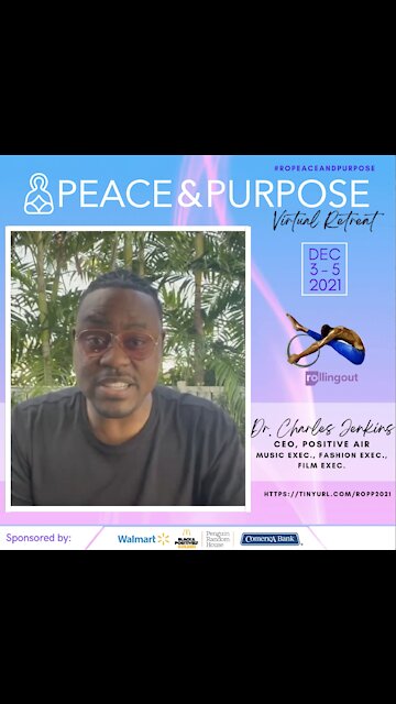 Rolling Out's Peace & Purpose Virtual Retreat will help you recharge and reimagine yourself
