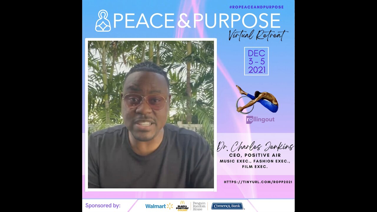 Rolling Out's Peace & Purpose Virtual Retreat will help you recharge and reimagine yourself