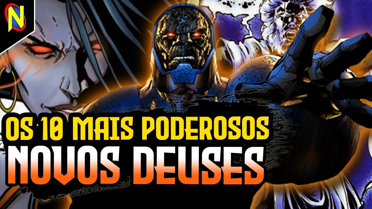 OS 10 NOVOS DEUSES MAIS PODEROSOS DA DC!