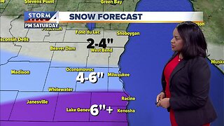 Winter Storm Warning for SE WI begins at 10 a.m.