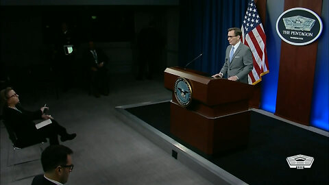 Pentagon Press Secretary Holds Briefing