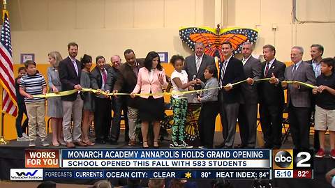 Monarch Academy Annapolis holds ceremonial grand opening