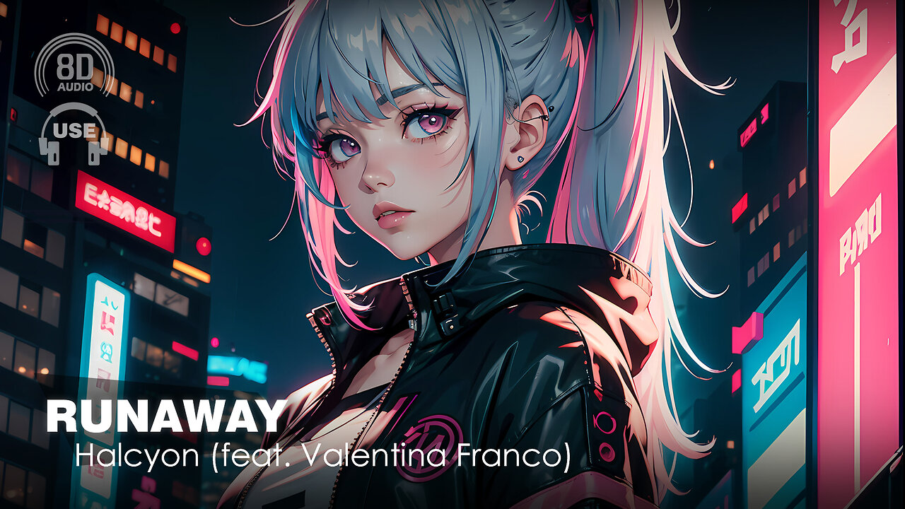 Halcyon - Runaway (Feat. Valentina Franco) [Tari Remix] EDM music (8D AUDIO Experience) 🎧