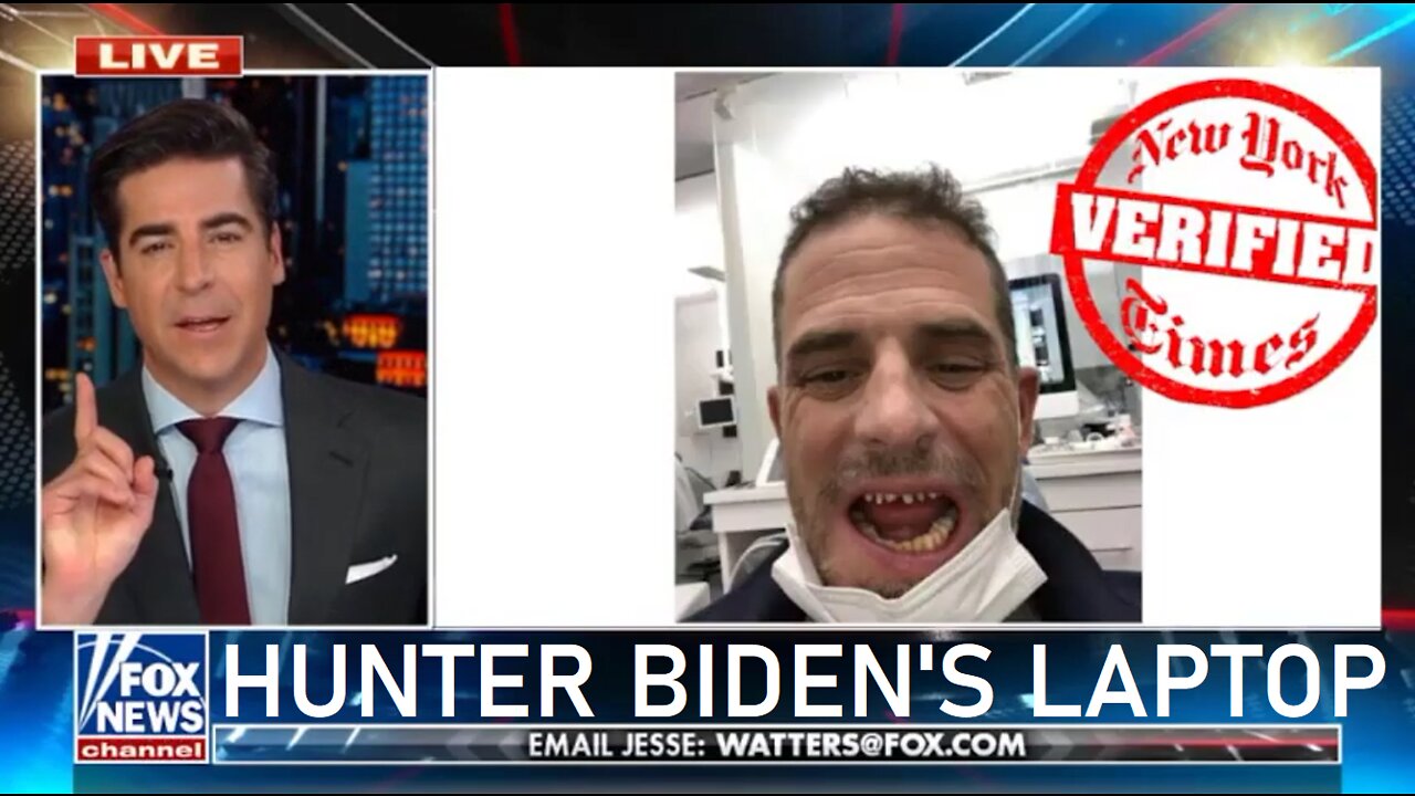 Jesse Watters: "HUNTER BIDEN'S LAPTOP"!