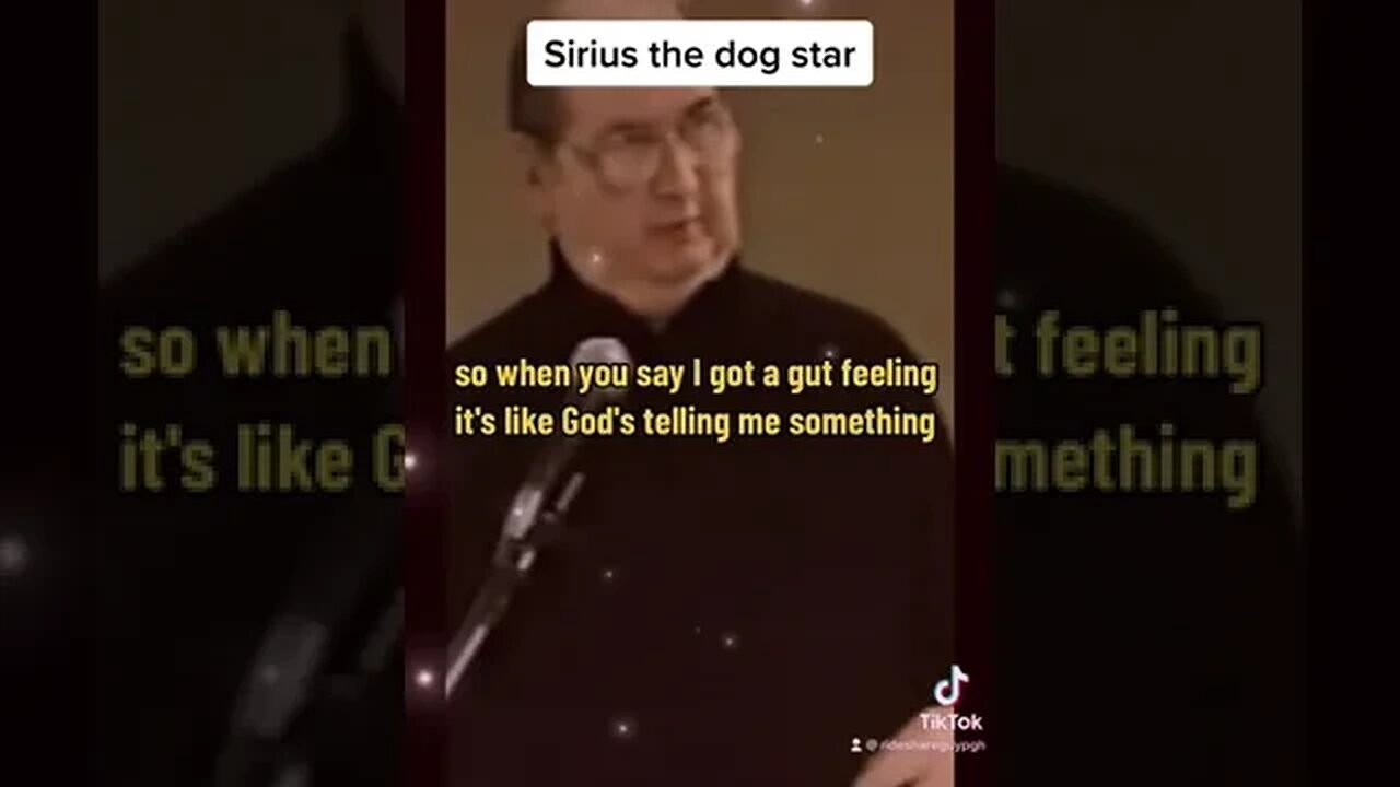 I didn't know this about Sirius...