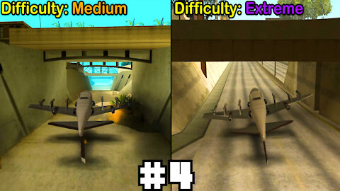 Hydra Fighter Jet Stunts in GTA San Andreas #4 - Drunk flying when Los Santos is on lockdown