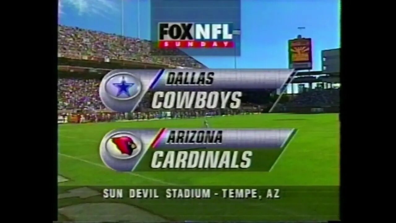 1996-12-08 Dallas Cowboys vs Arizona Cardinals