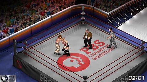 PBS Champion Wrestling 2022 - Barry Gibb Vs. Matt Dickie