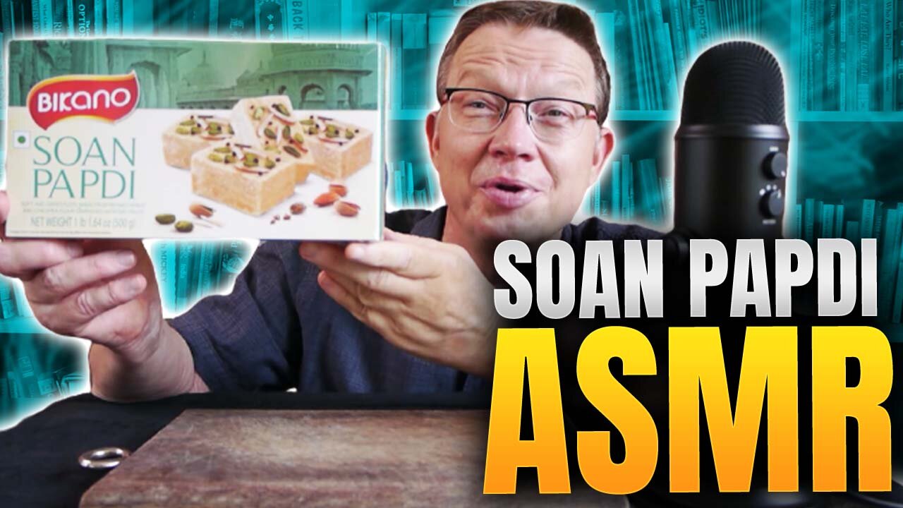 ASMR Soan Papdi, Eating Indian Sweets Mukbang and Indian Mukbang Food Eating