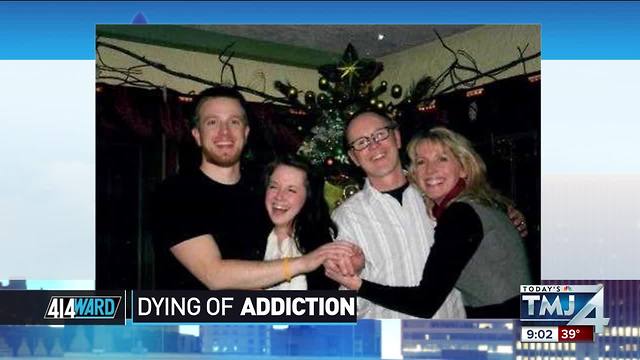 414ward: "Addiction doesn't choose who its victims are"