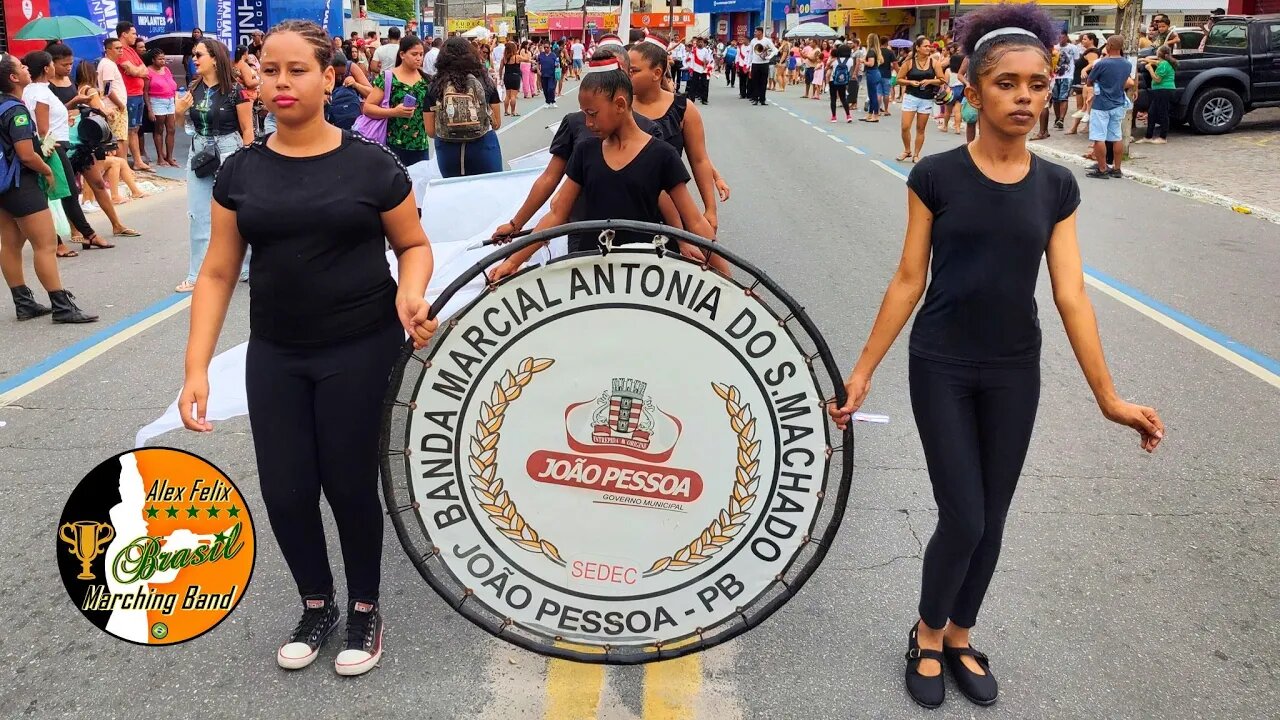 CORPO COREOGRÁFICO 2023 - BANDA MARCIAL ANTONIA DO S. MACHADO 2023 - DESFILE CÍVICO 2023