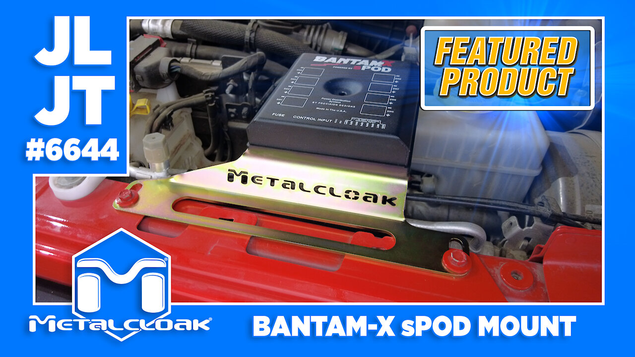 Featured Product: JL Wrangler & JT Gladiator Bantam-X sPod