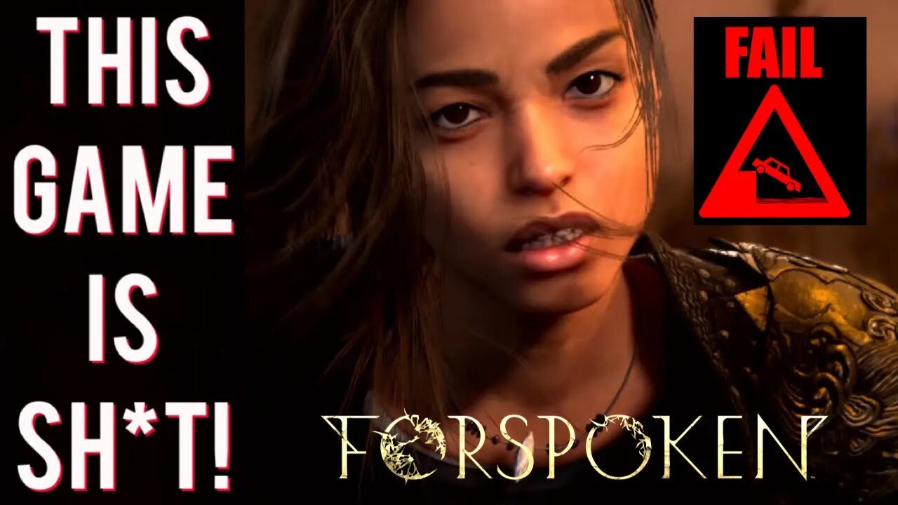 Forspoken is DEAD! PlayStation director tries and FAILS to blame RACSlM for bad reviews!