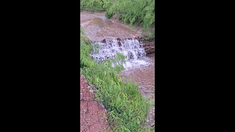 beautiful view rain water