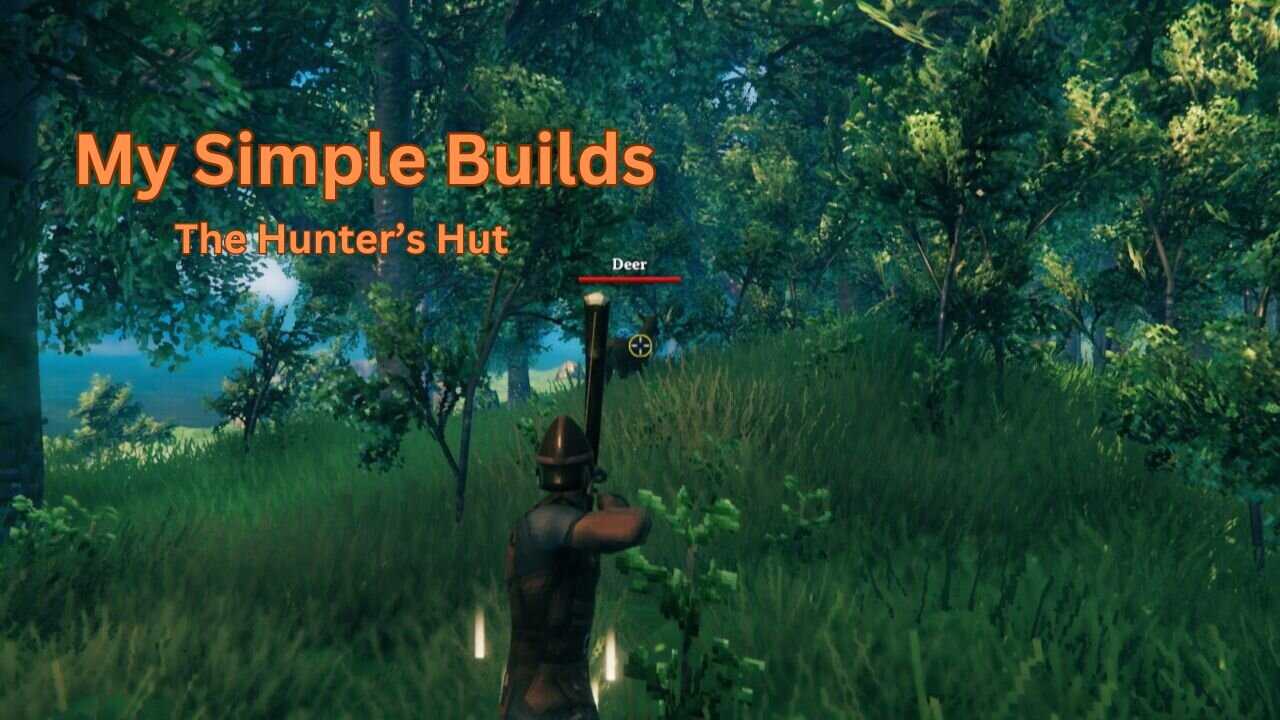 Valheim - My simple builds - #7 - The Hunters Hut