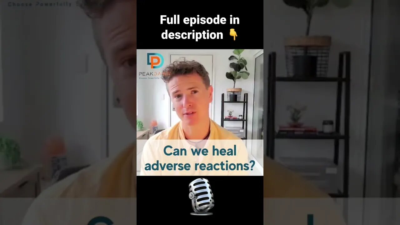 Can we heal adverse reactions?