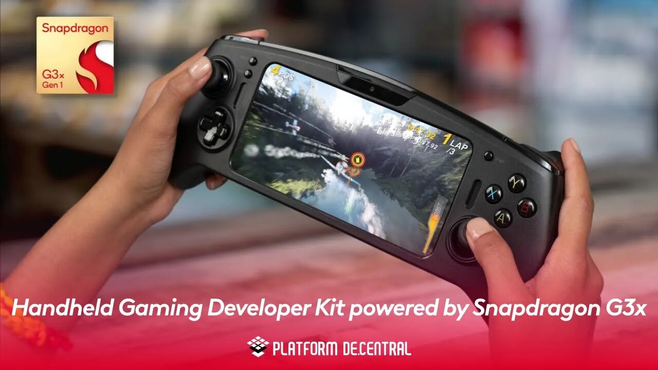 Introducing the Handheld Gaming Developer Kit powered by Snapdragon G3x