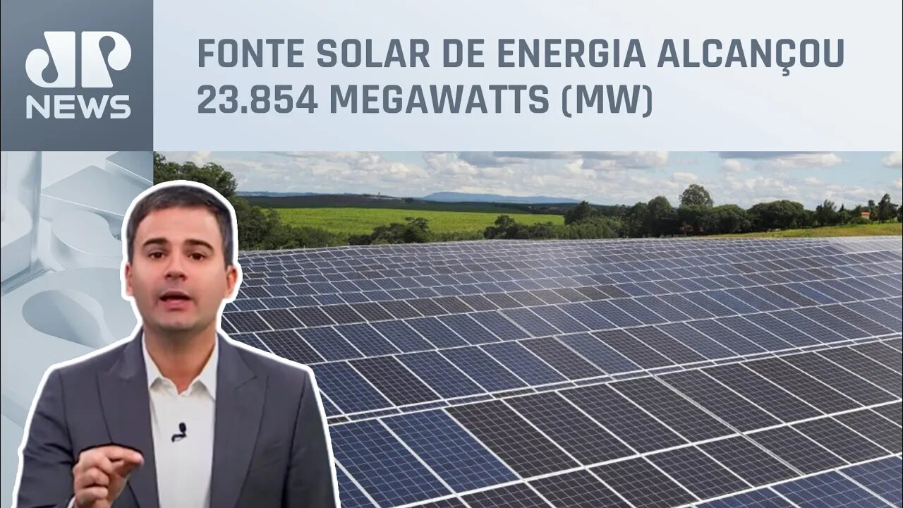 Bruno Meyer: Energia solar ultrapassa eólica e se torna 2ª maior fonte do país