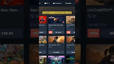 God of War por R$87,75. CORRA! E mais jogos da Sony