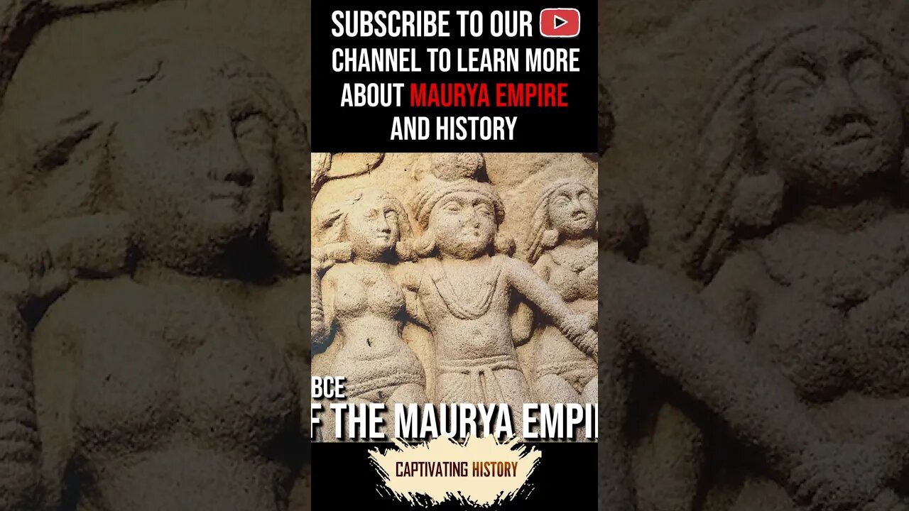 What Happened with the Maurya Empire When Chandragupta Died? #shorts