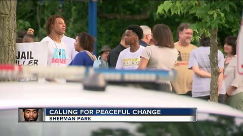 Sherman Park community comes together for peaceful change after not guilty verdict