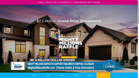 Mighty Millions Raffle- Support Children's Hospital